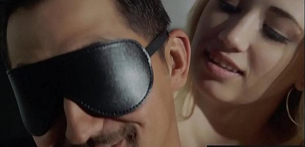  Hot teen fucks blindfolded guy